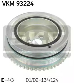 Ременный шкив SKF VKM 93224